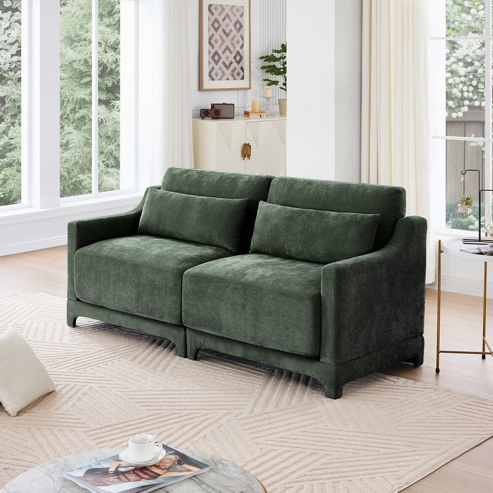 Chenille Fabric sofa