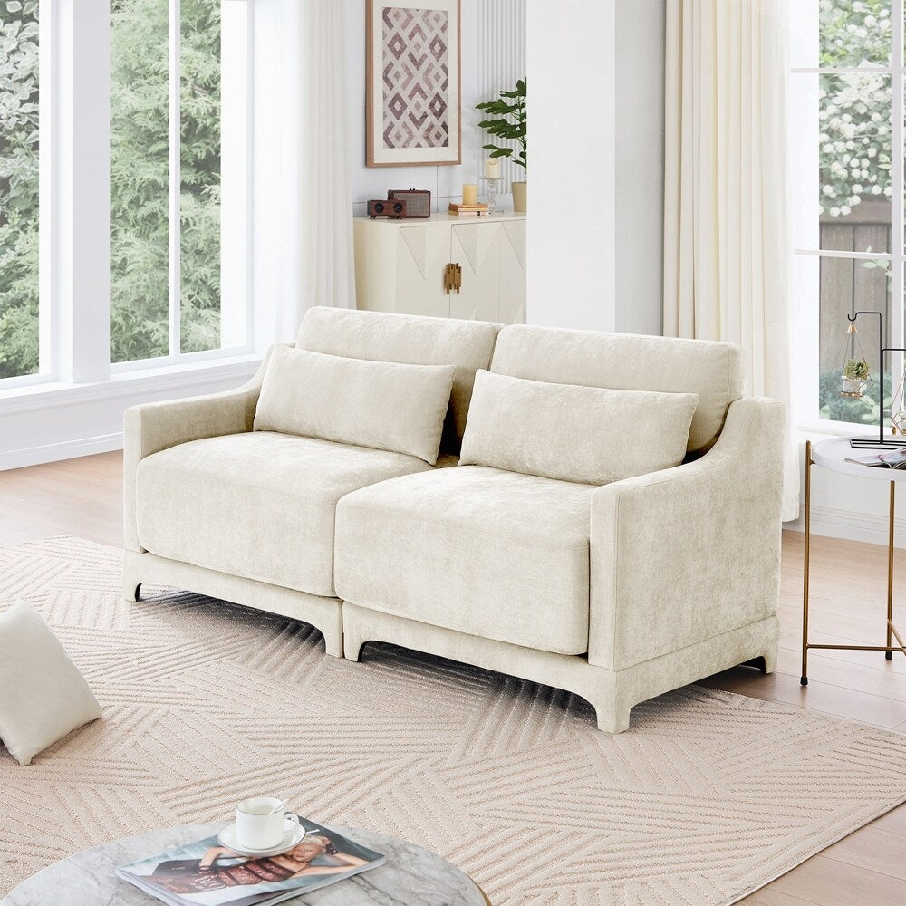 Chenille Fabric sofa