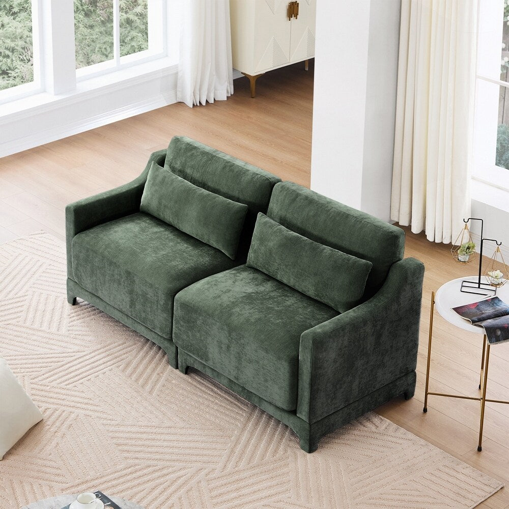 Chenille Fabric sofa
