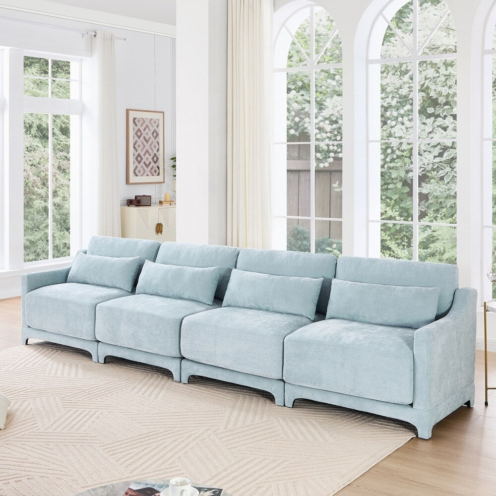 Chenille Fabric sofa