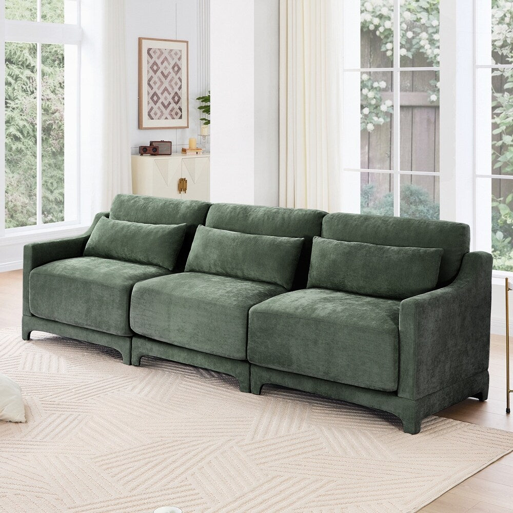 Chenille Fabric sofa