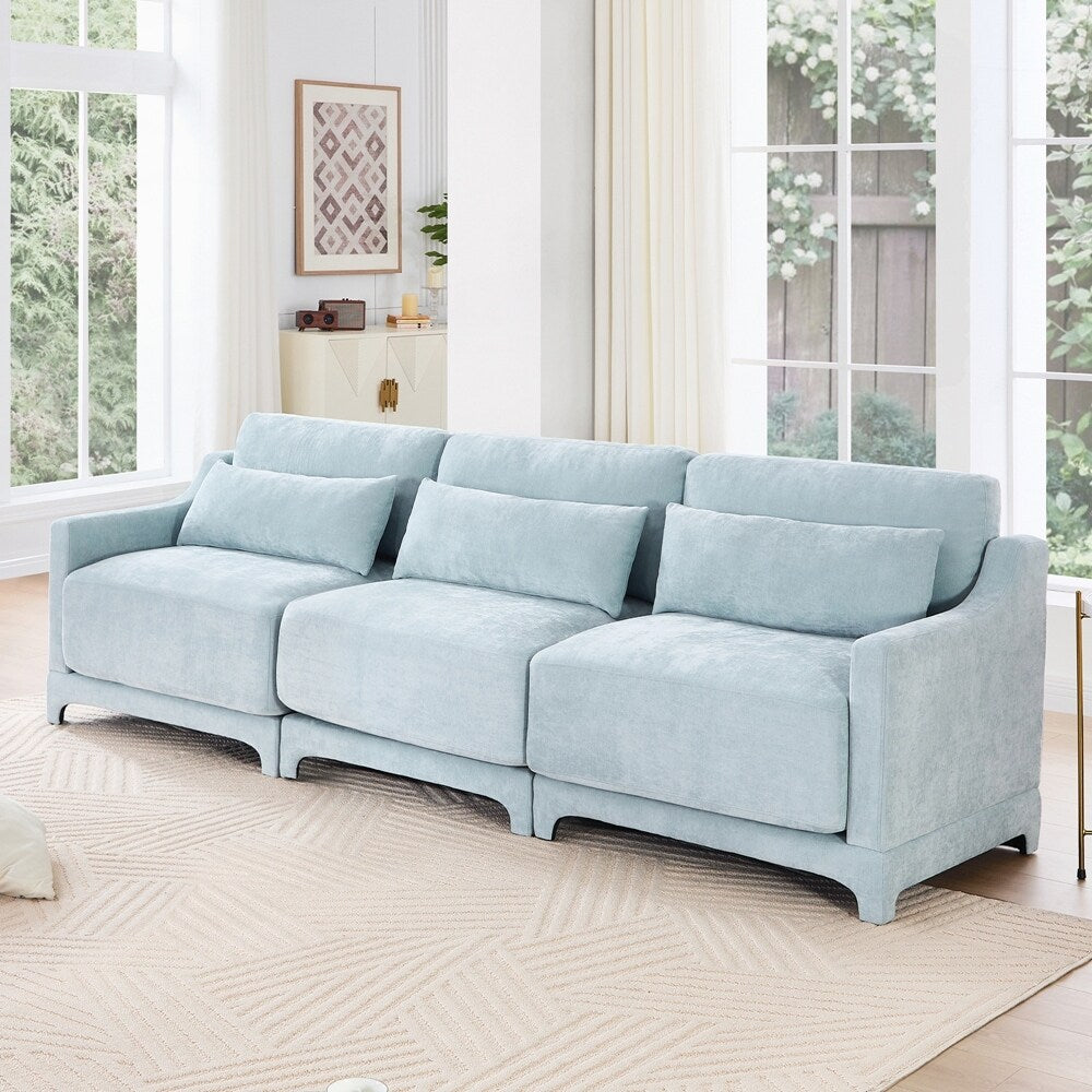 Chenille Fabric sofa