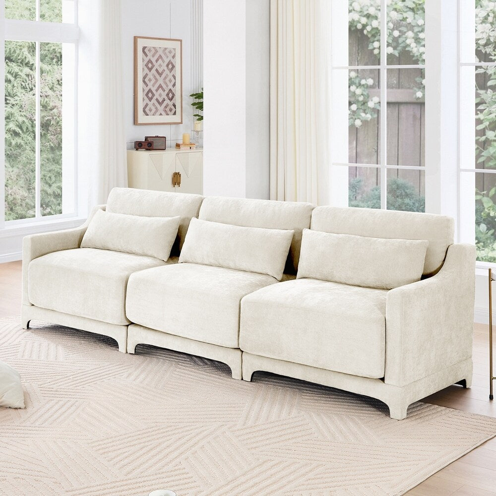Chenille Fabric sofa