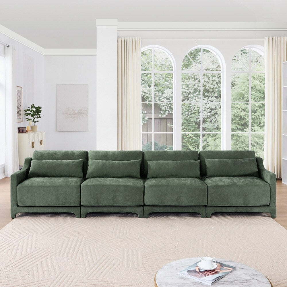 Chenille Fabric sofa