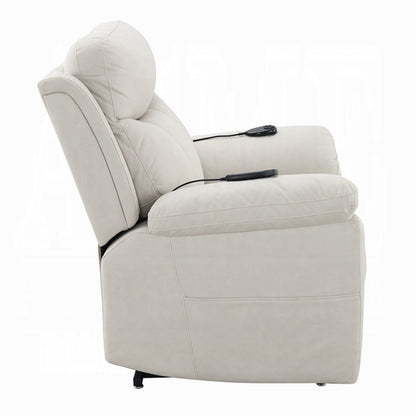 Cheru Power Motion Lift and Recliner Chair with Heated Massage, Ivory