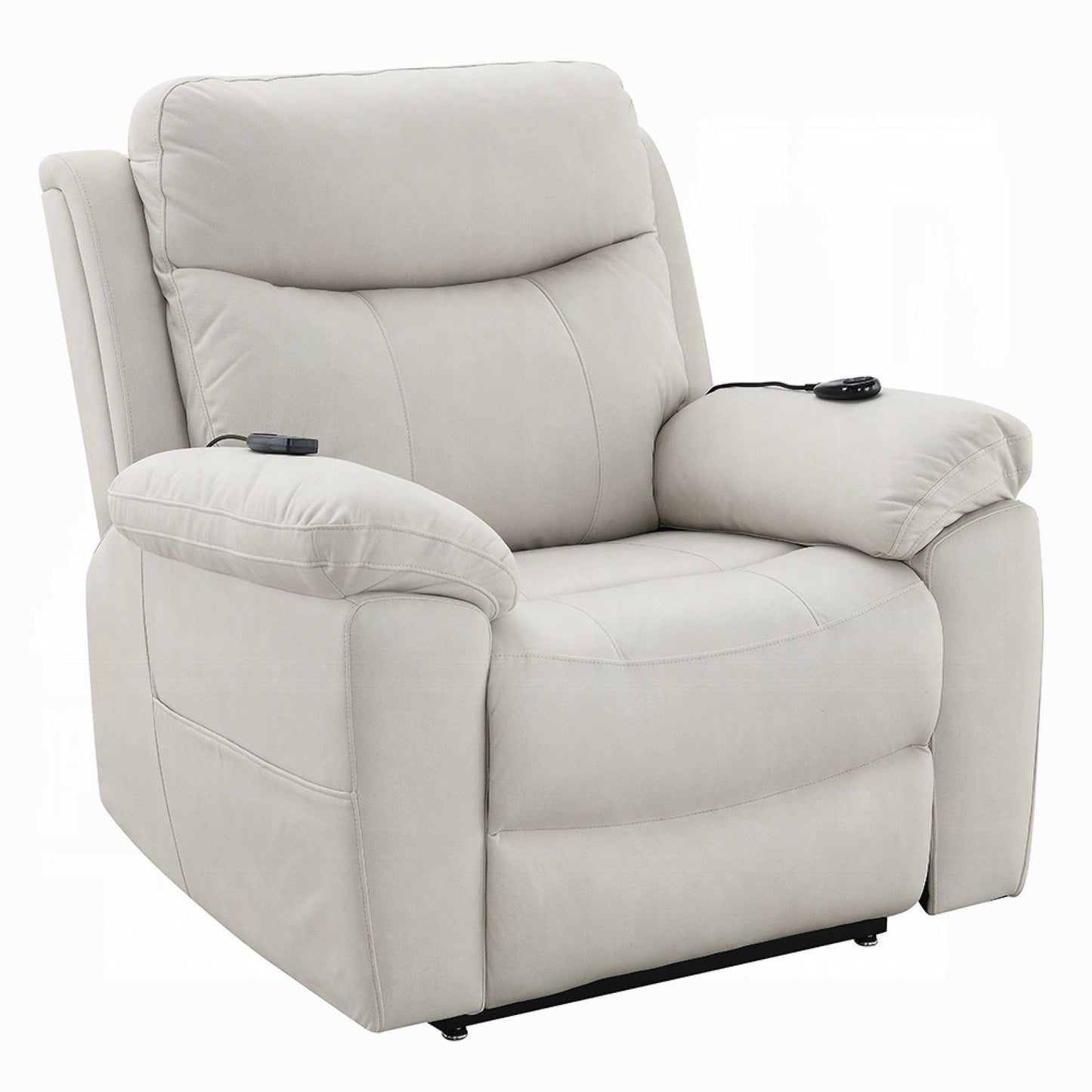 Cheru Power Motion Lift and Recliner Chair with Heated Massage, Ivory