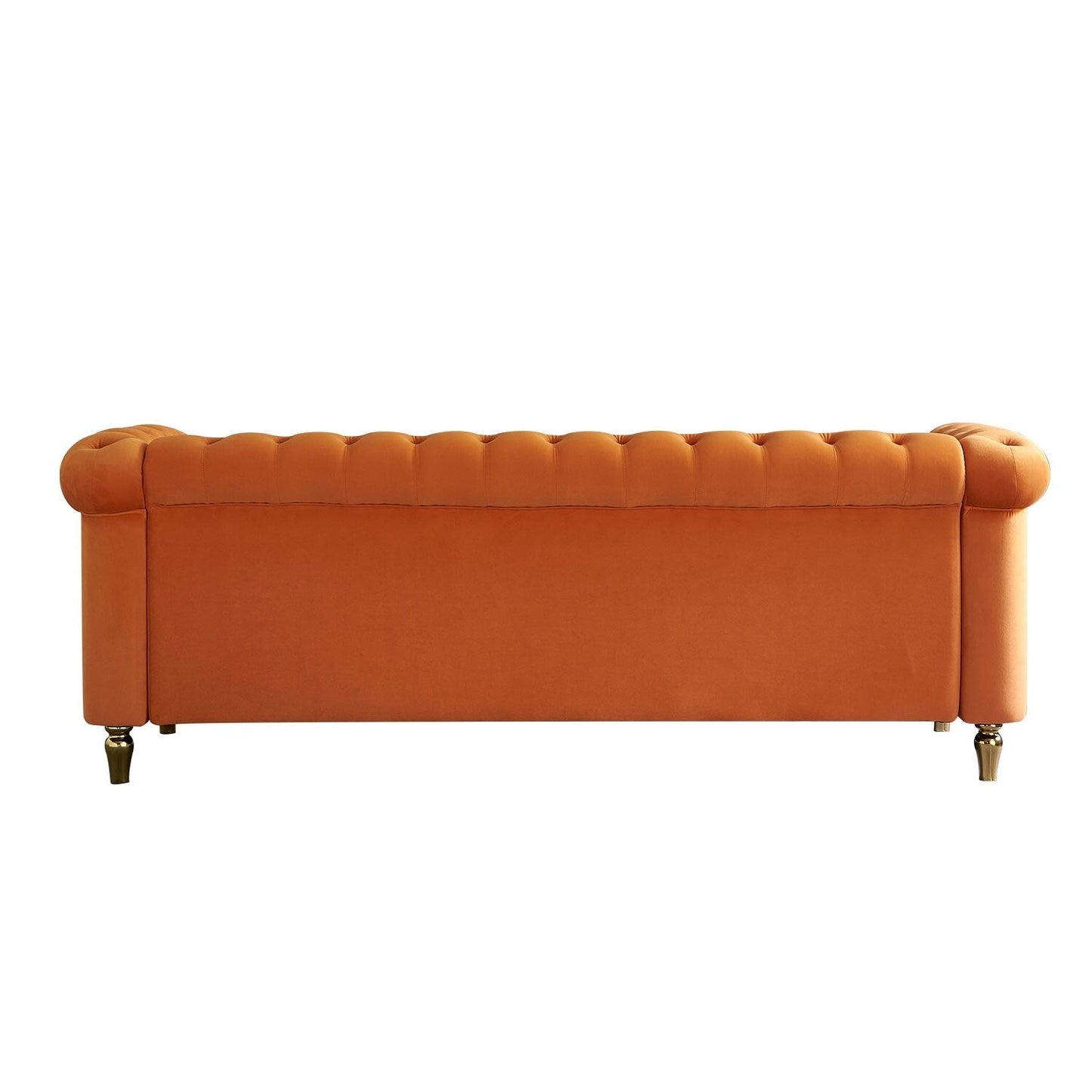 Chesterfield 84.65-inch Velvet Sofa - 30.31 x 31.50 x 84.65