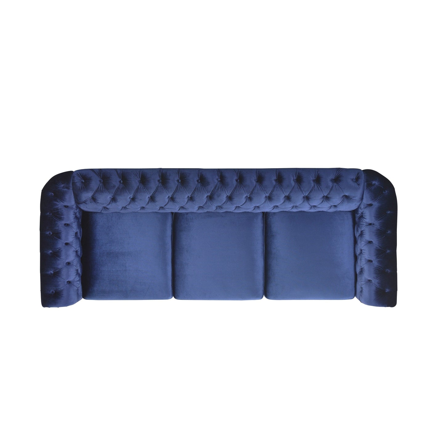 Chesterfield Button Tufted 3-seater Sofa with Nailheads