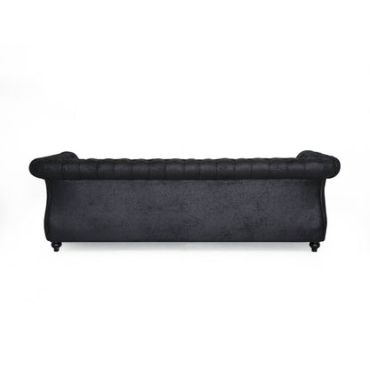 Chesterfield Button Tufted 3-seater Sofa with Nailheads