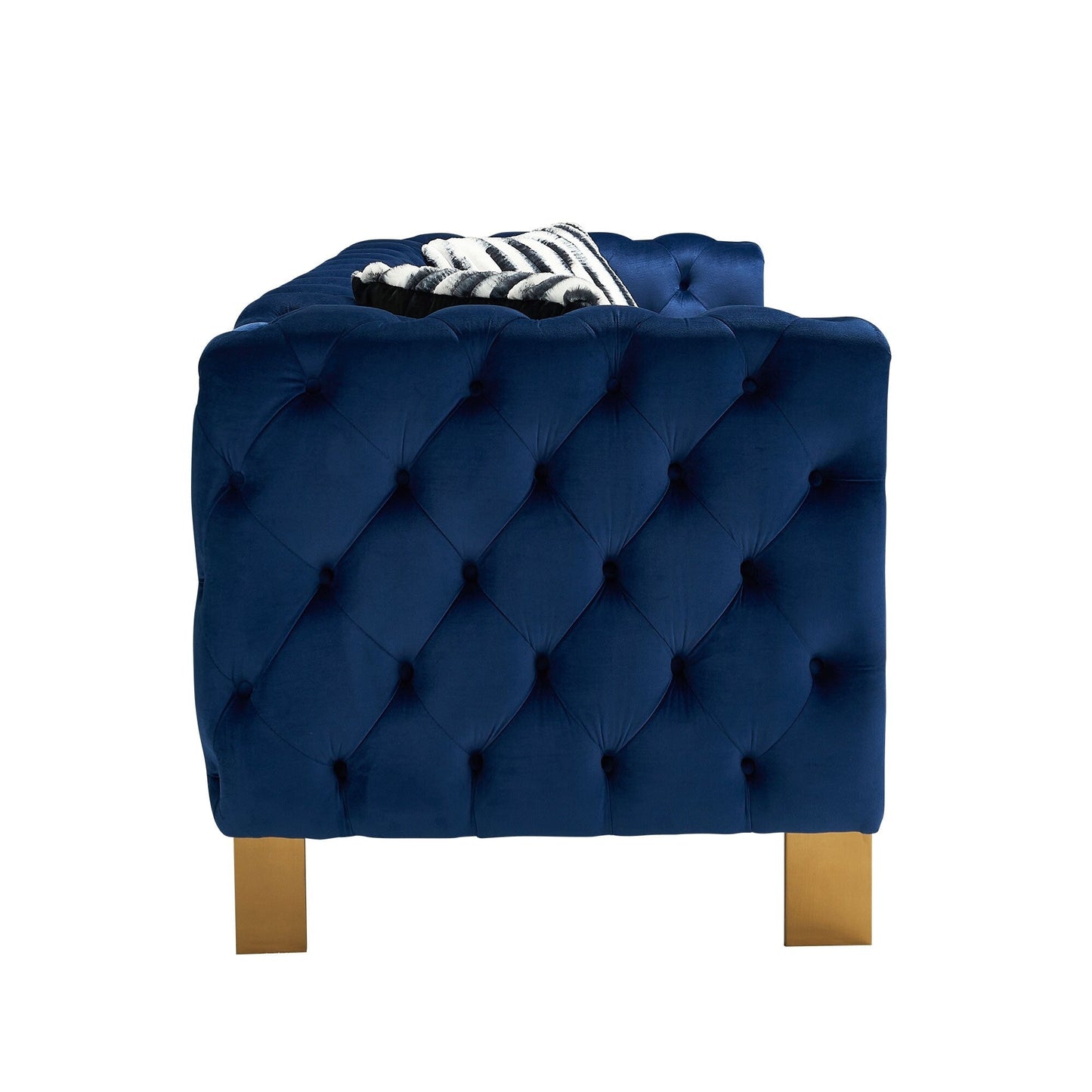 Chesterfield Modern Tufted Velvet Living Room Sofa