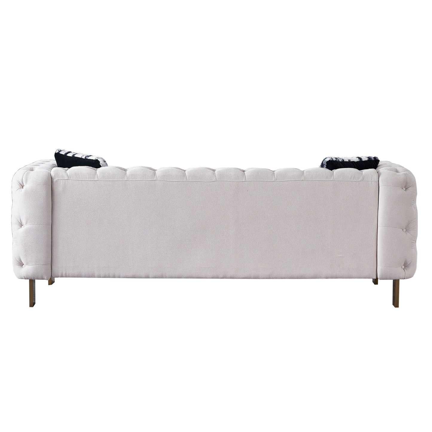 Chesterfield Modern Tufted Velvet Living Room Sofa