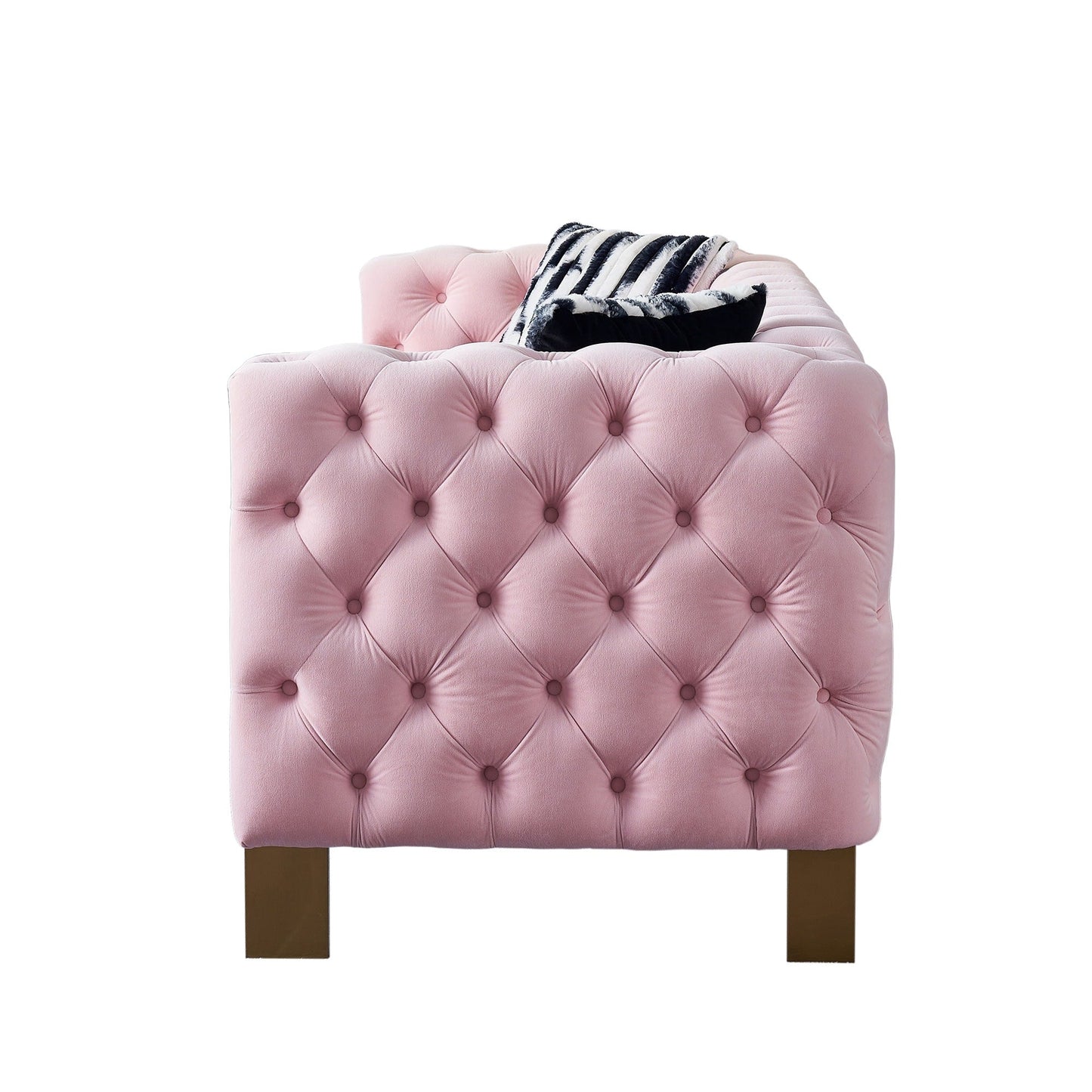 Chesterfield Modern Tufted Velvet Living Room Sofa