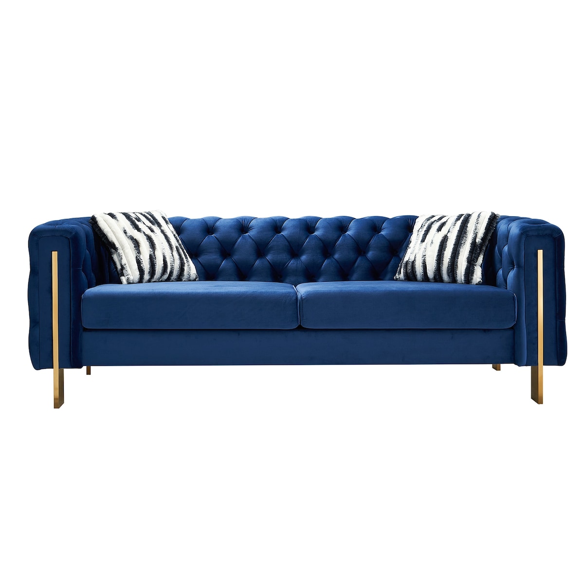 Chesterfield Modern Tufted Velvet Living Room Sofa