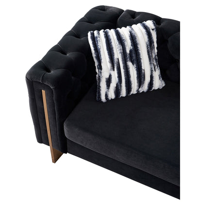Chesterfield Modern Tufted Velvet Living Room Sofa