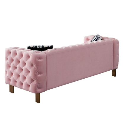 Chesterfield Modern Tufted Velvet Living Room Sofa