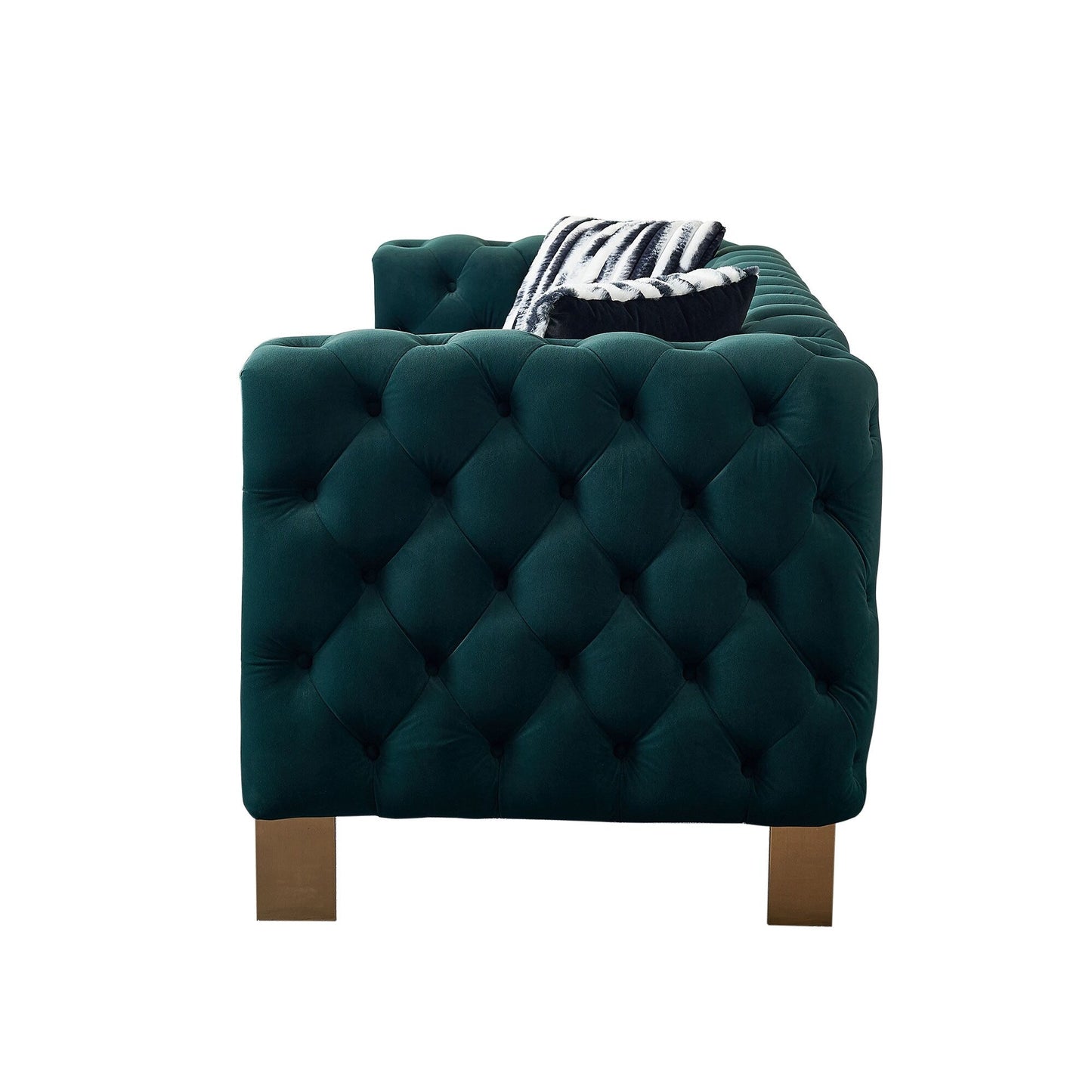 Chesterfield Modern Tufted Velvet Living Room Sofa