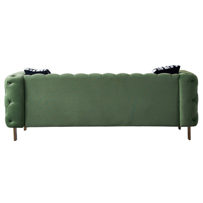 Chesterfield Modern Tufted Velvet Living Room Sofa