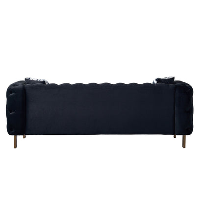 Chesterfield Modern Tufted Velvet Living Room Sofa