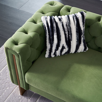 Chesterfield Modern Tufted Velvet Living Room Sofa