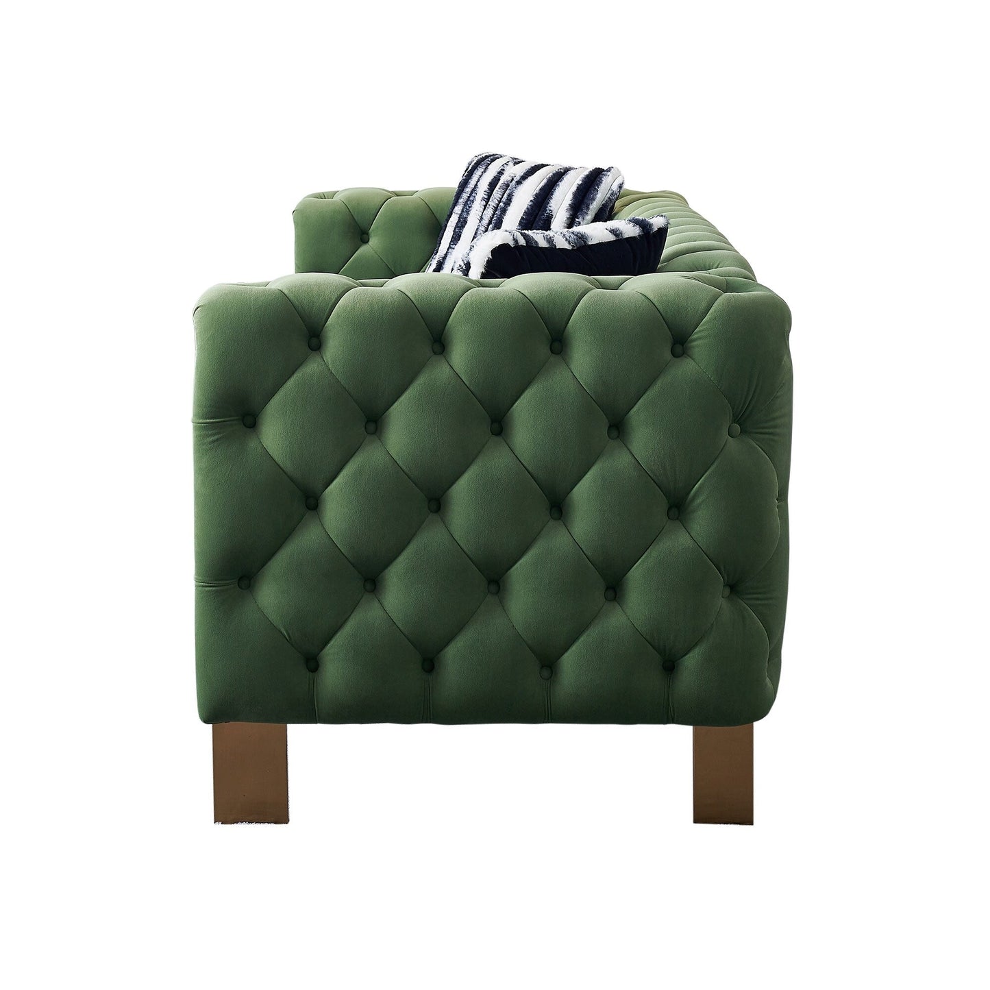 Chesterfield Modern Tufted Velvet Living Room Sofa