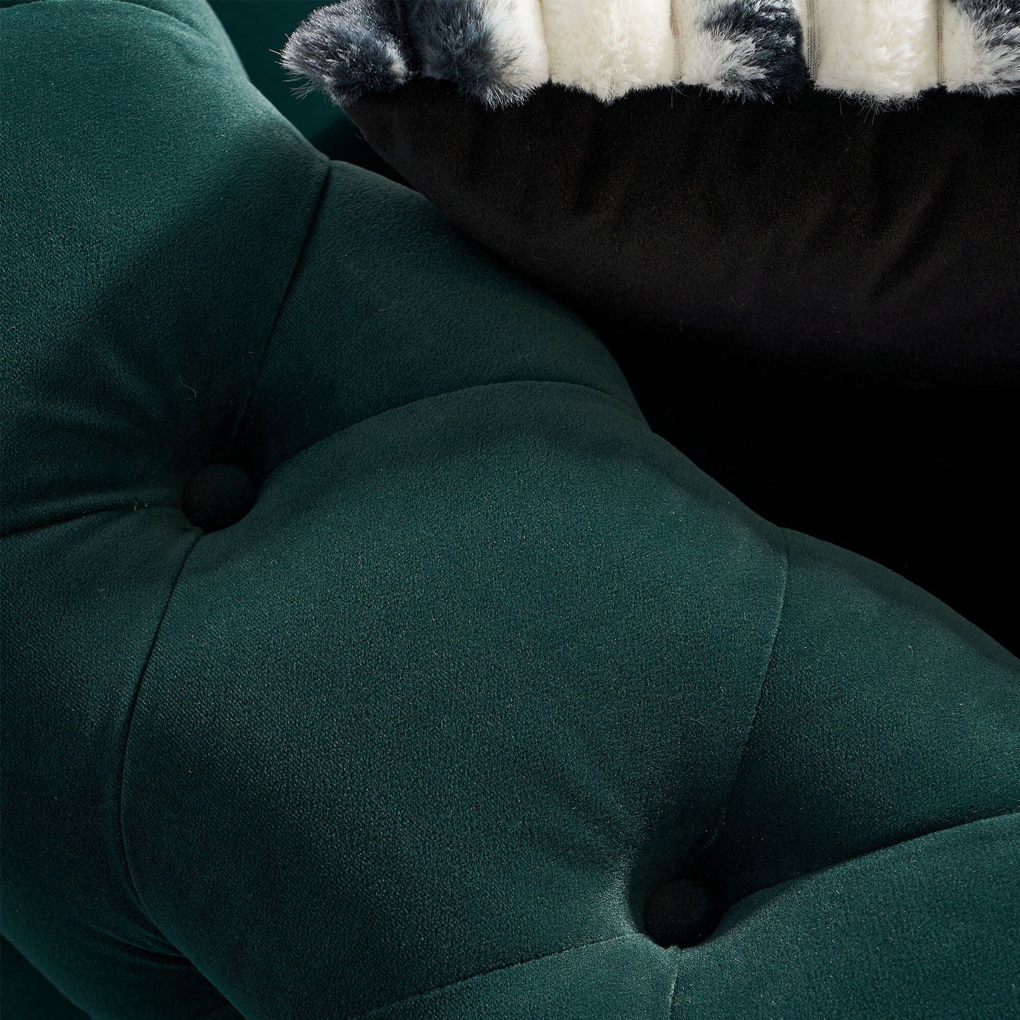 Chesterfield Modern Tufted Velvet Living Room Sofa