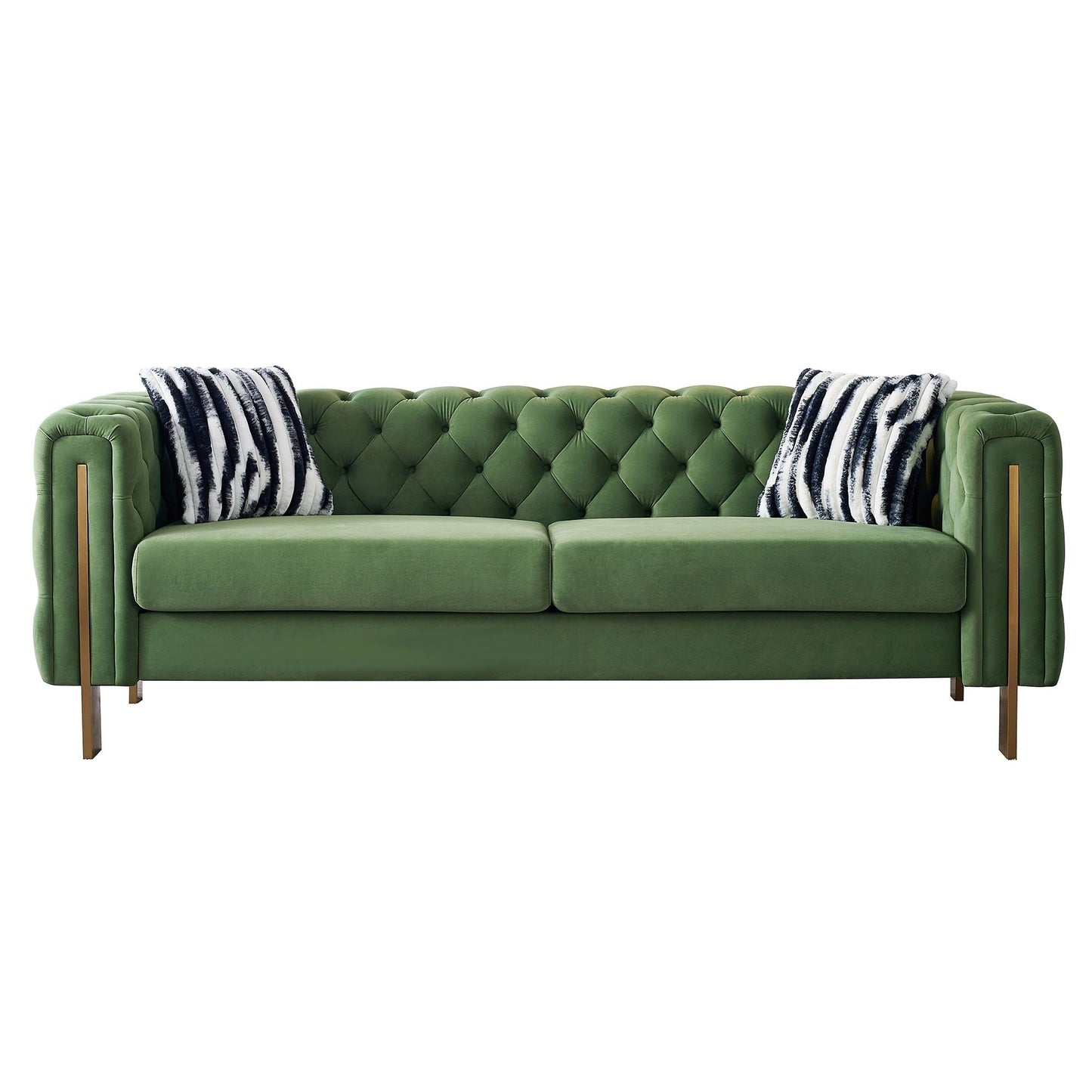Chesterfield Modern Tufted Velvet Living Room Sofa