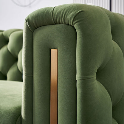 Chesterfield Modern Tufted Velvet Living Room Sofa