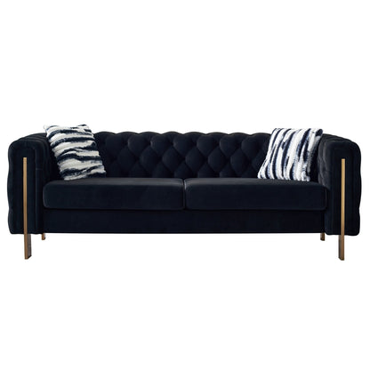 Chesterfield Modern Tufted Velvet Living Room Sofa