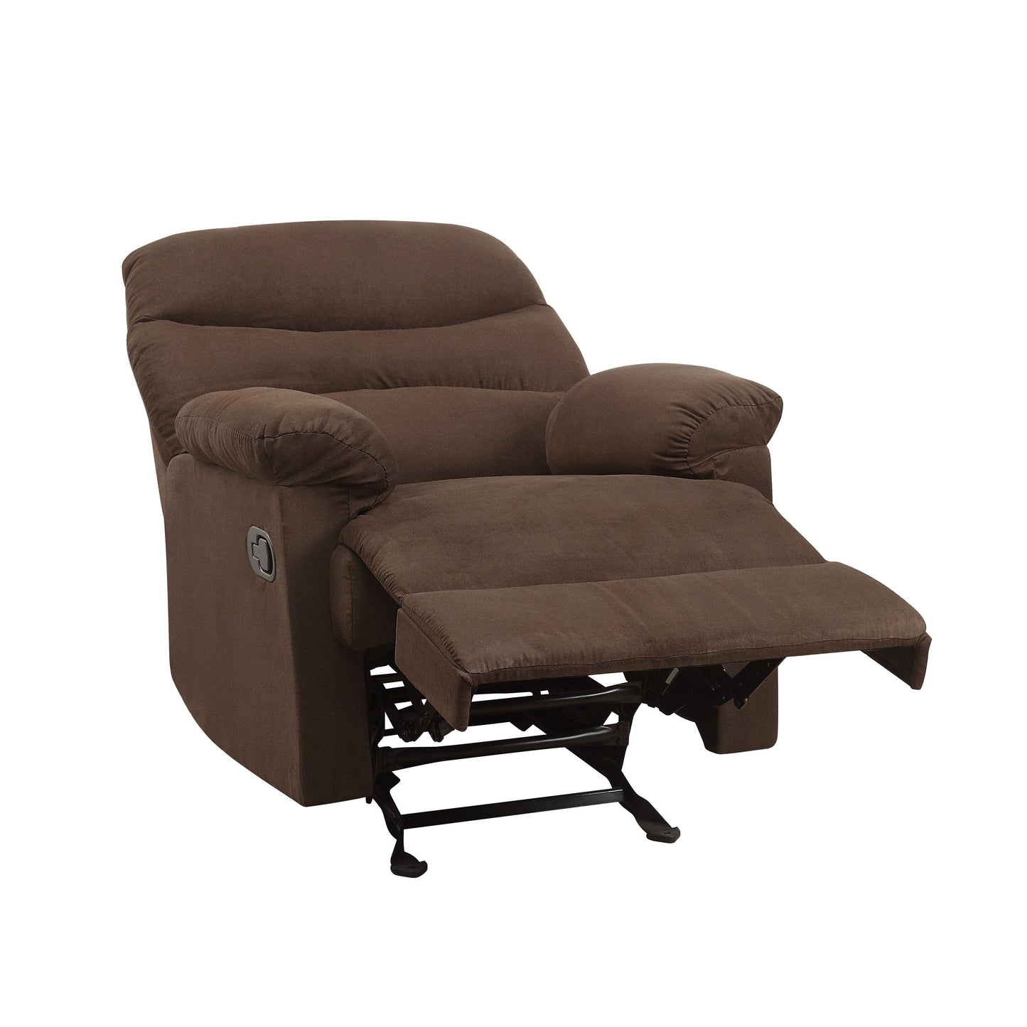 Chocolate Microfiber Motion Recliner