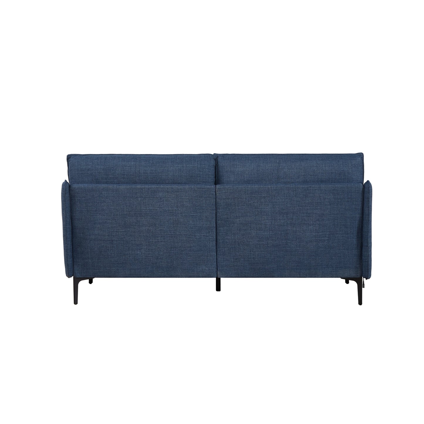 Christopher Knight Home - 2.5-Seater Sofa with USB Charging Port & Metal Legs