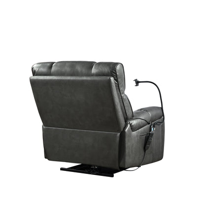 Christopher Knight Home - Power Lift Recliner Chair with Dual Motors, Massage, Heat, Cup Holders & Adjustable Phone Holder