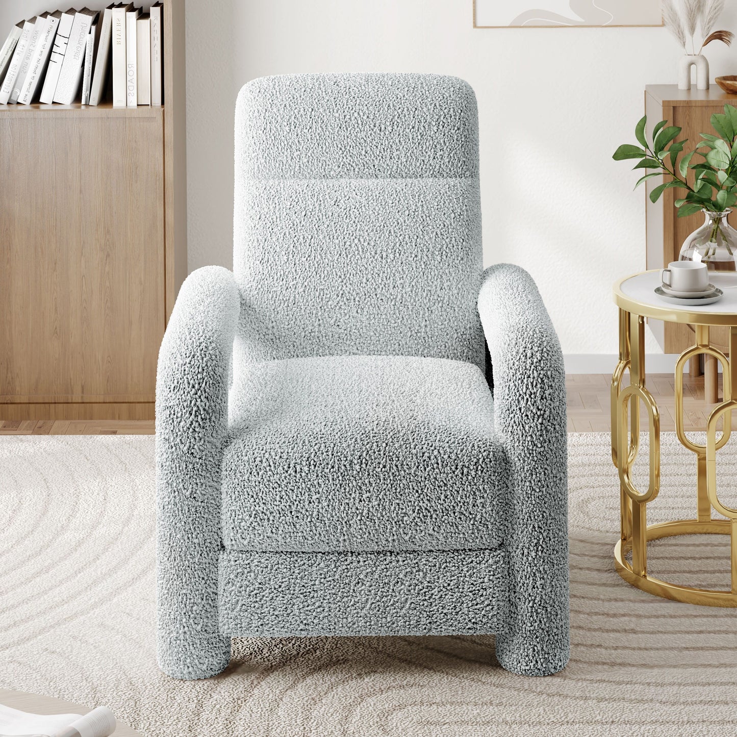 Christopher Knight Home - Push Back Recliner with Adjustable Backrest