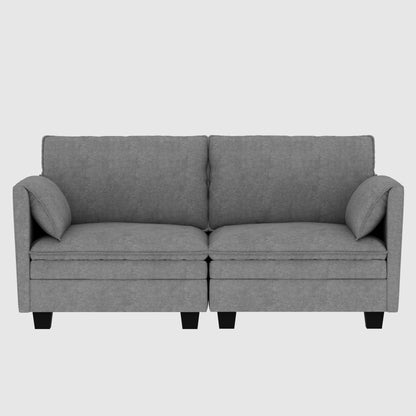 Christopher Knight Home - Sophia Mid-Century Modern Loveseat Sofa