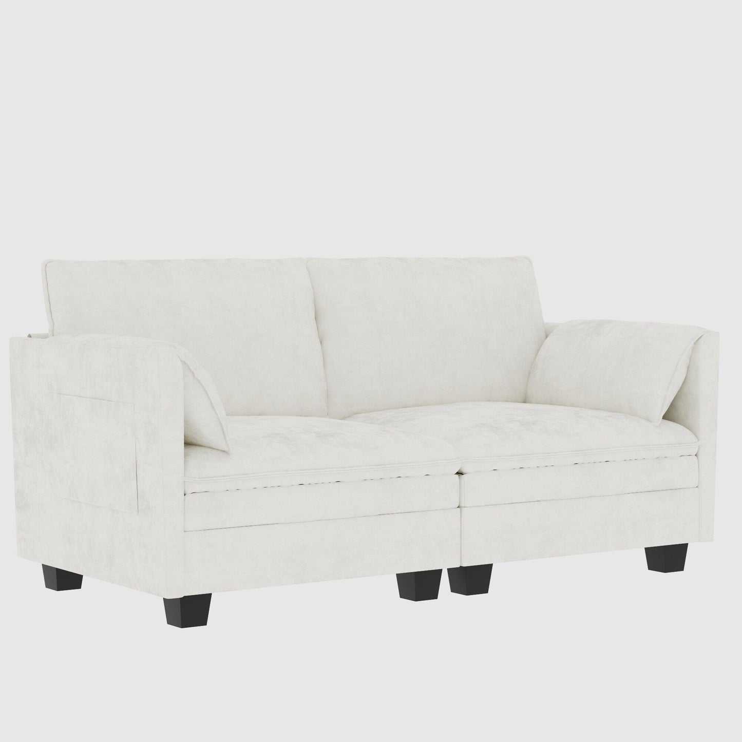 Christopher Knight Home - Sophia Mid-Century Modern Loveseat Sofa