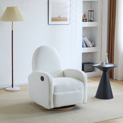 Christopher Knight Home 360 Swivel and Glider Boucle Recliner Chair