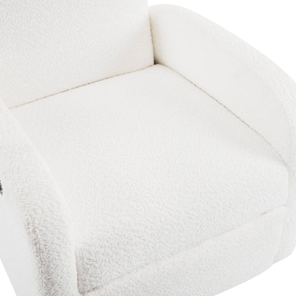 Christopher Knight Home 360 Swivel and Glider Boucle Recliner Chair
