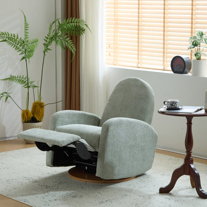 Christopher Knight Home 360 Swivel and Glider Boucle Recliner Chair