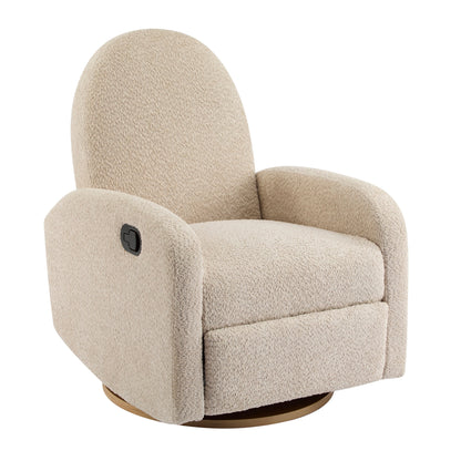 Christopher Knight Home 360 Swivel and Glider Boucle Recliner Chair