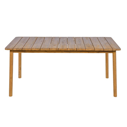 Christopher Knight Home-Benjamin Acacia Wood Outdoor 7-Piece Dining Set
