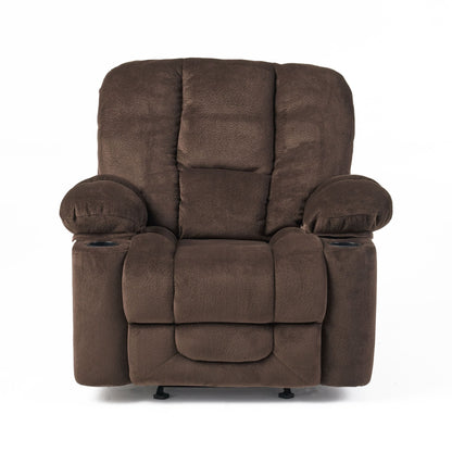 Christopher Knight Home Gannon Fabric Reclining Glider Club Chair