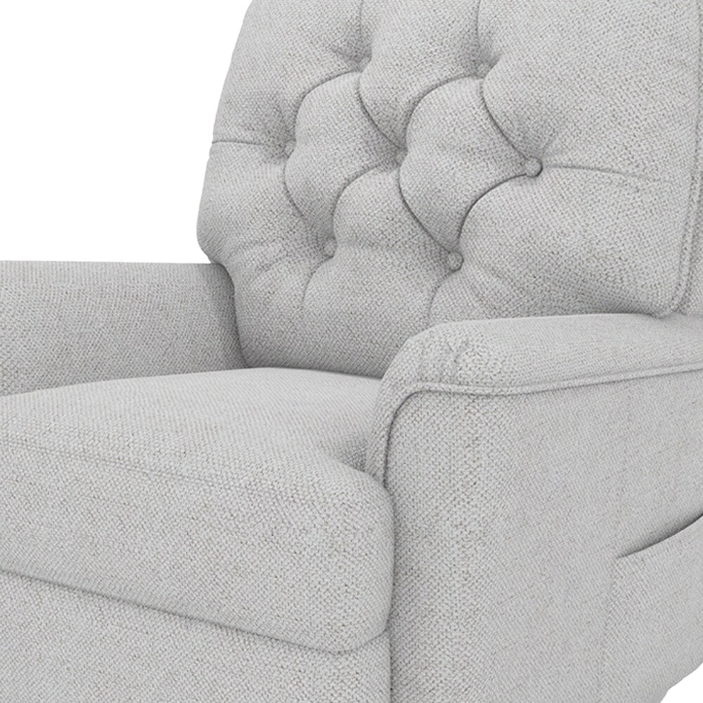 Chromcraft Arbor Recliner in Dark Gray Finish