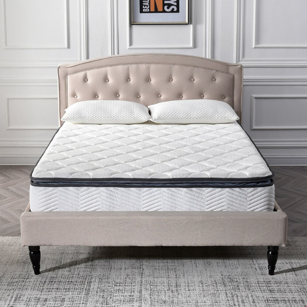 Classic Brands Valetta 9-Inch Hybrid Pillow Top Mattress