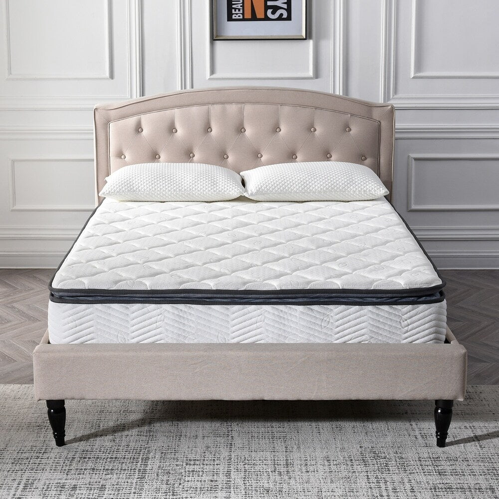 Classic Brands Valetta 9-Inch Hybrid Pillow Top Mattress