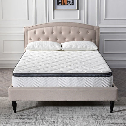 Classic Brands Valetta 9-Inch Hybrid Pillow Top Mattress