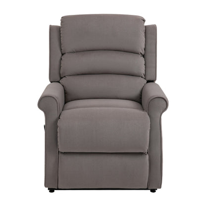 Clihome Chenille Fabric Power Lift Recliner Chair with Massage