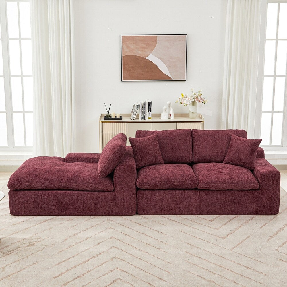 Cloud Sectional Sofa 107.9 Upholstered Sofa Couch