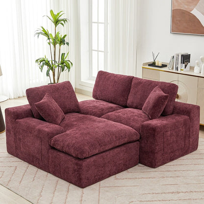 Cloud Sectional Sofa 107.9 Upholstered Sofa Couch