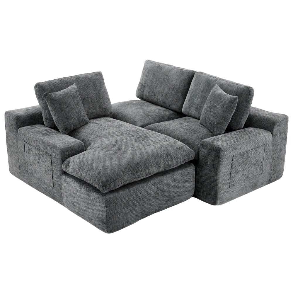 Cloud Sectional Sofa 107.9 Upholstered Sofa Couch