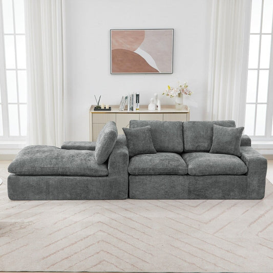 Cloud Sectional Sofa 107.9 Upholstered Sofa Couch