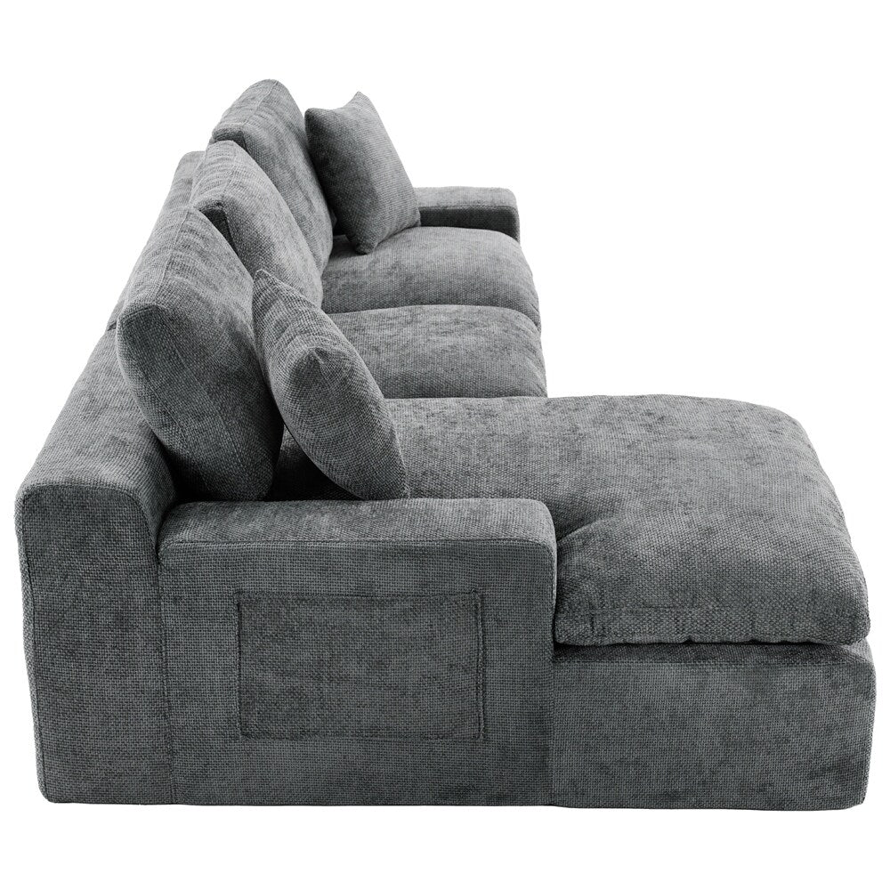 Cloud Sectional Sofa 107.9 Upholstered Sofa Couch